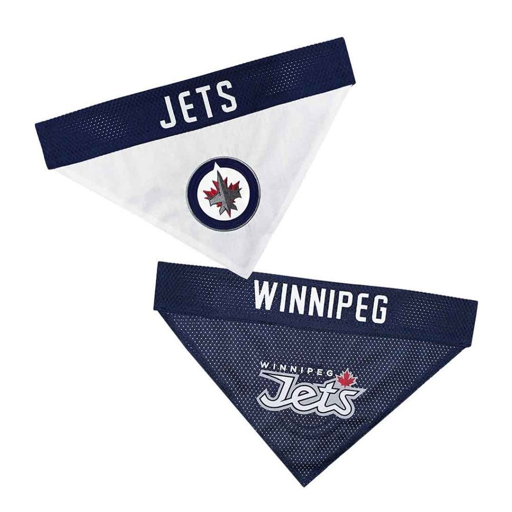 NWT PETS FIRST Hockey Reversible Bandana (S/M) - Winnipeg